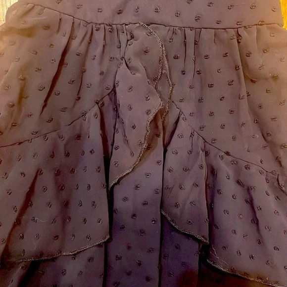 Showpo navy ruffled dress - Picture 3 of 7